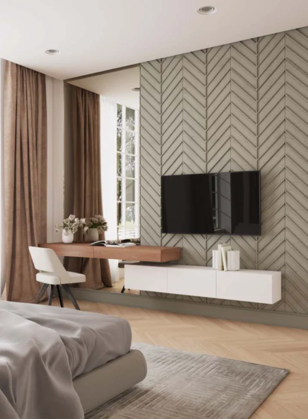 3D Dekorpaneele aus Architekturbeton - PB45 - 1188 x 600 x 25 mm – Bild 4
