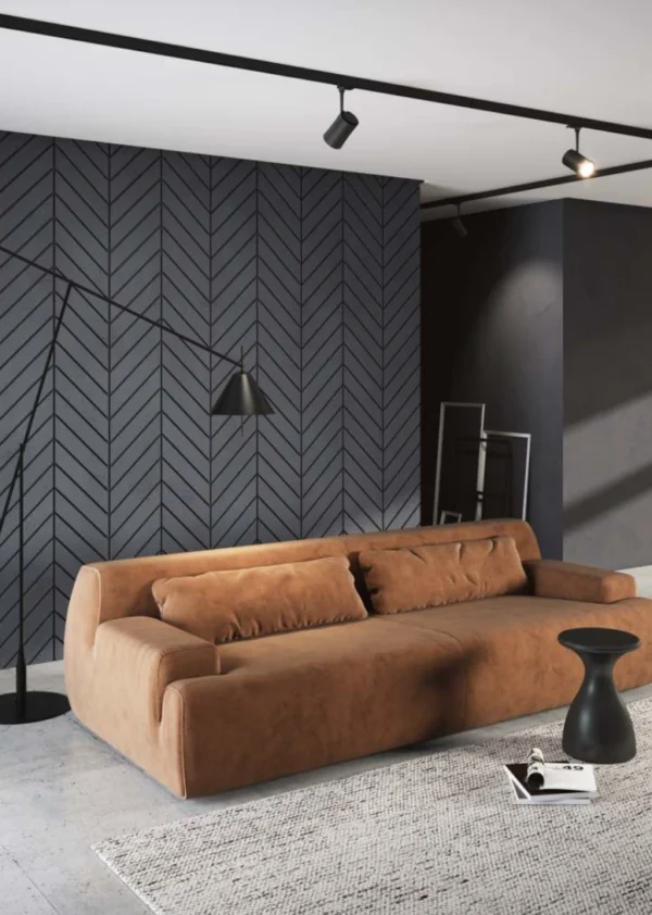 3D Wandpaneel aus Sichtbeton PB44 1188 x 600 x 25 mm – Bild 5