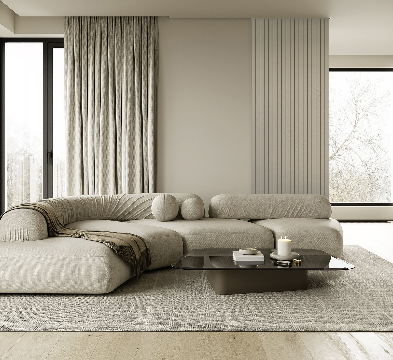 wandpaneele Wohnzimmer