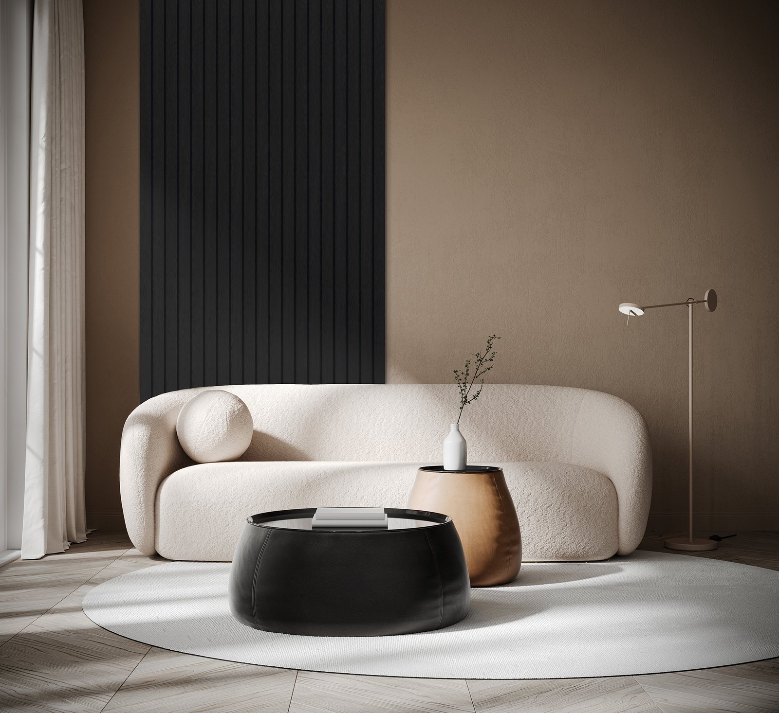 akustikpaneel aus Polystyrol - Kollektion Roca